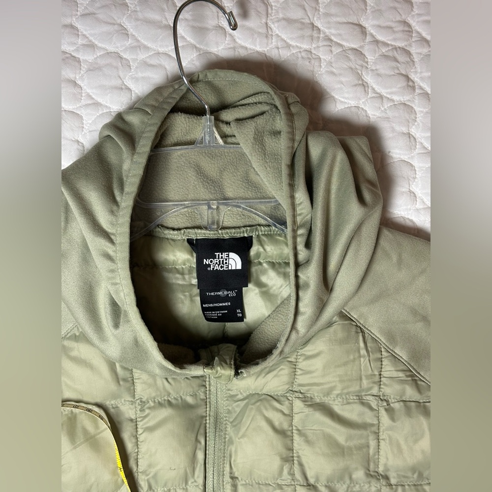 The North Face Thermoball Hybrid Pullover Khaki XL - Picture 5 of 7